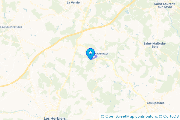 Centre VHU à Chambretaud (85500)