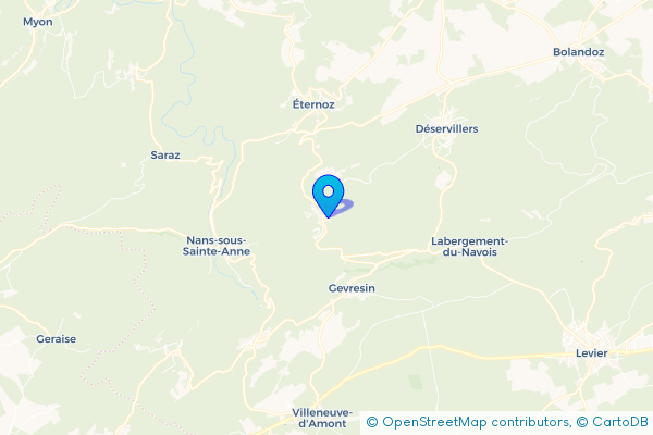 Centre VHU à Montmahoux (25270)
