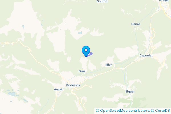 Centre VHU à Orus (09220)