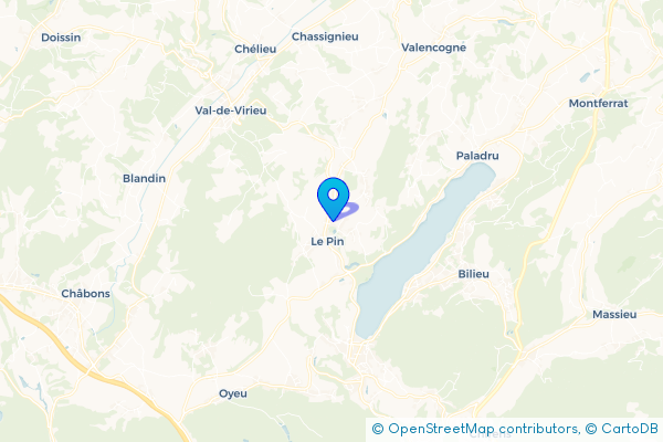 Centre VHU au Pin (38730)