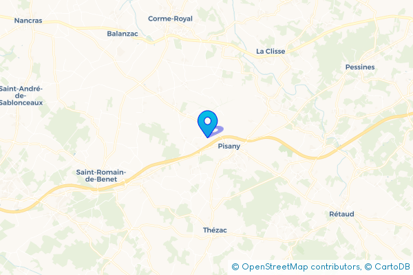 Centre VHU à Pisany (17600)
