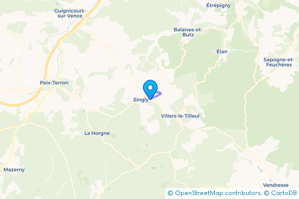 Centre VHU à Singly (08430)