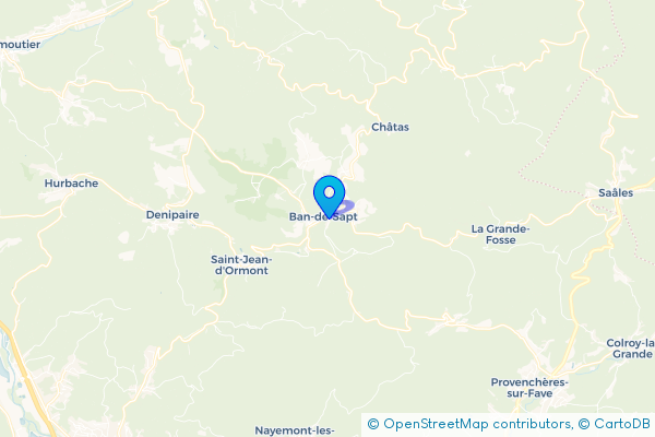 Épaviste à Ban-de-Sapt (88210)
