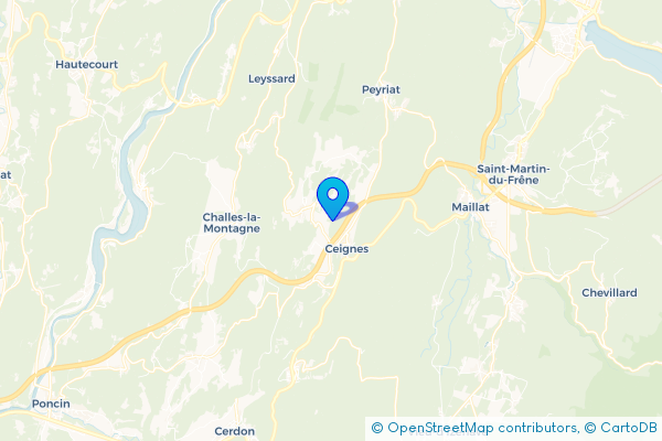 Épaviste à Ceignes (01430)