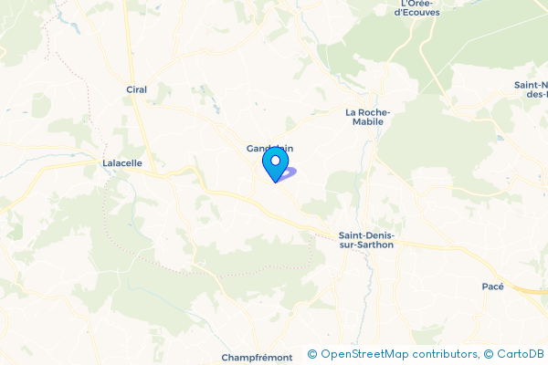 Épaviste à Gandelain (61420)