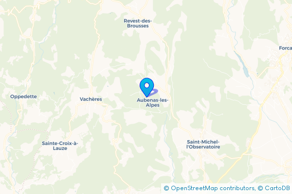 Épaviste Gratuit à Aubenas-les-Alpes (04110)