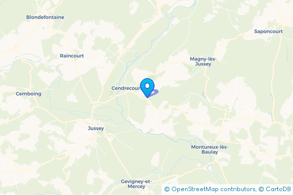 Épaviste Gratuit à Cendrecourt (70500)