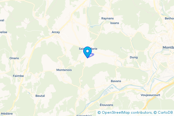Épaviste Gratuit à Sainte-Marie (25113)