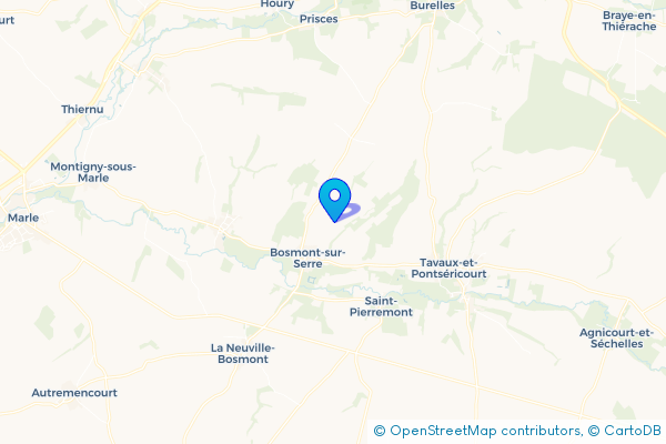 Épaviste Voiture à Bosmont-sur-Serre (02250)