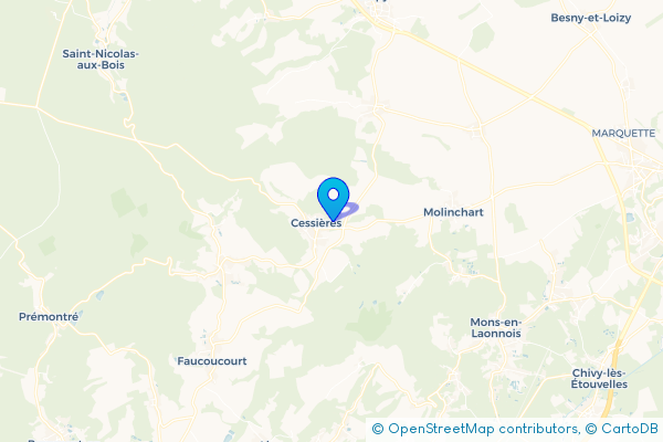 Épaviste Voiture à Cessières (02320)