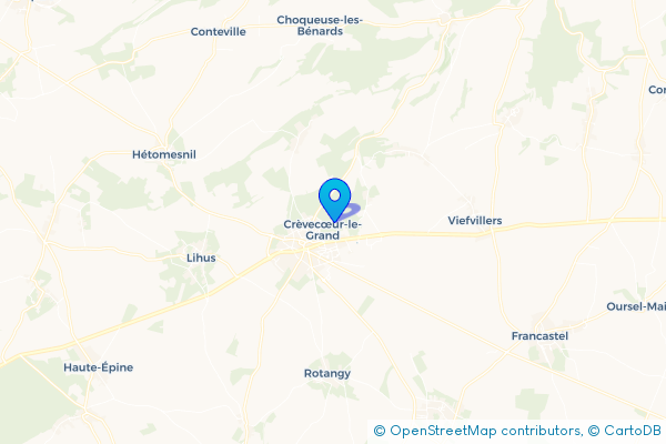 Épaviste Voiture à Crèvecoeur-le-Grand (60360)